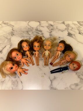 Mattel Vintage 1980s The Littles Dolls Lot - Mini Retro dolls Philippines